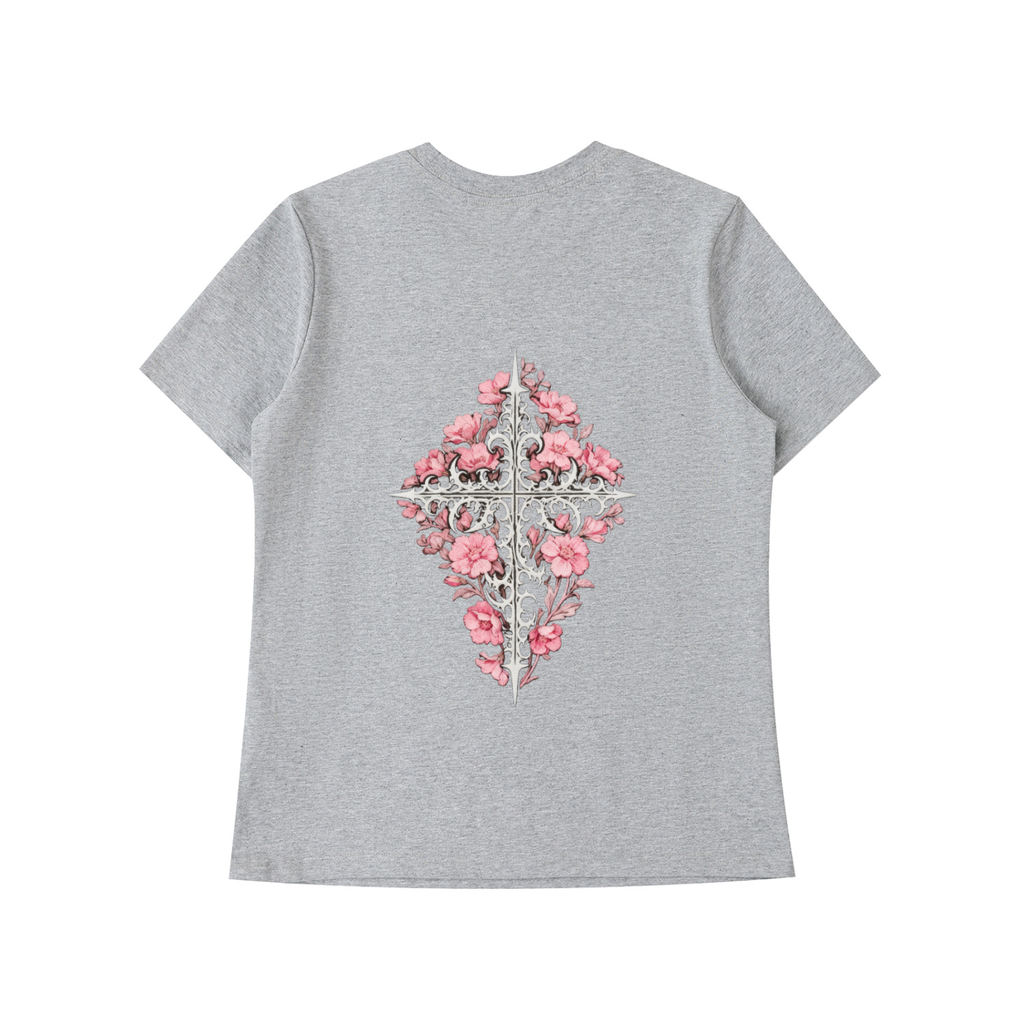 Womens Essential Standard Shoulder T-Shirt