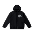 Heavyweight Raglan Sleeve Zip Hoodie