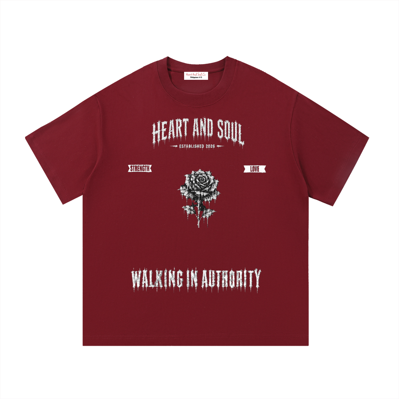 Rose Essential Cotton T-Shirt