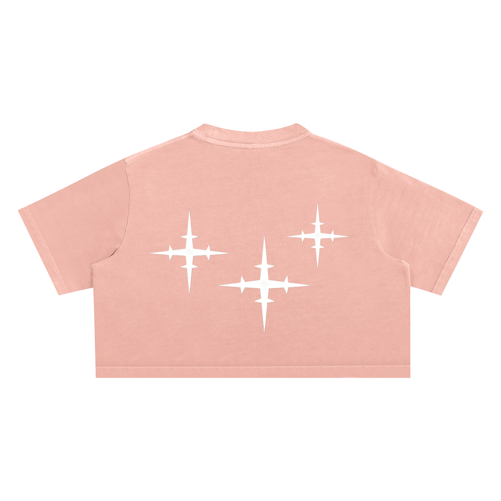 Snow Washed Crop Top