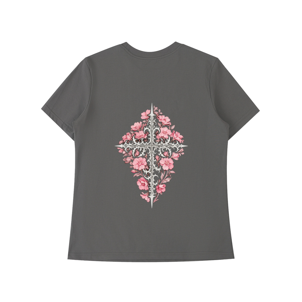 Womens Essential Standard Shoulder T-Shirt