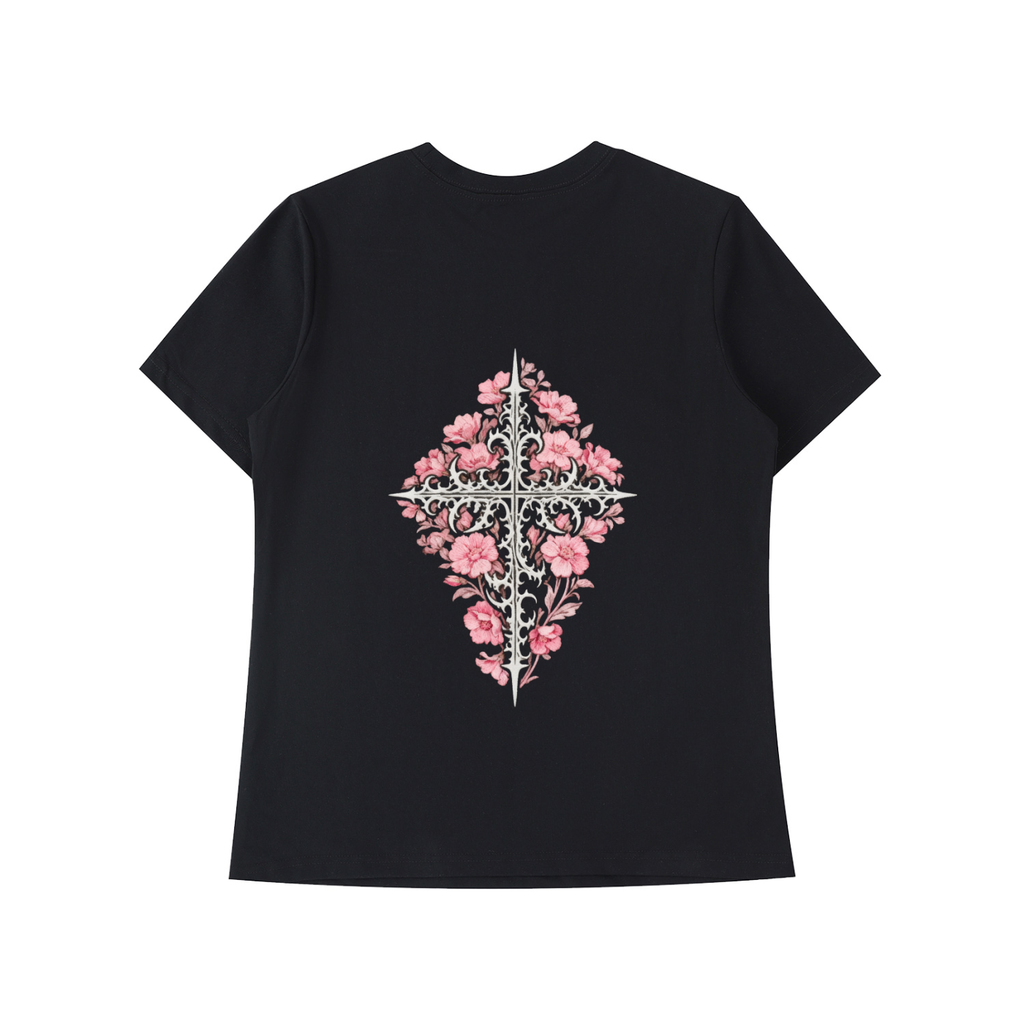 Womens Essential Standard Shoulder T-Shirt