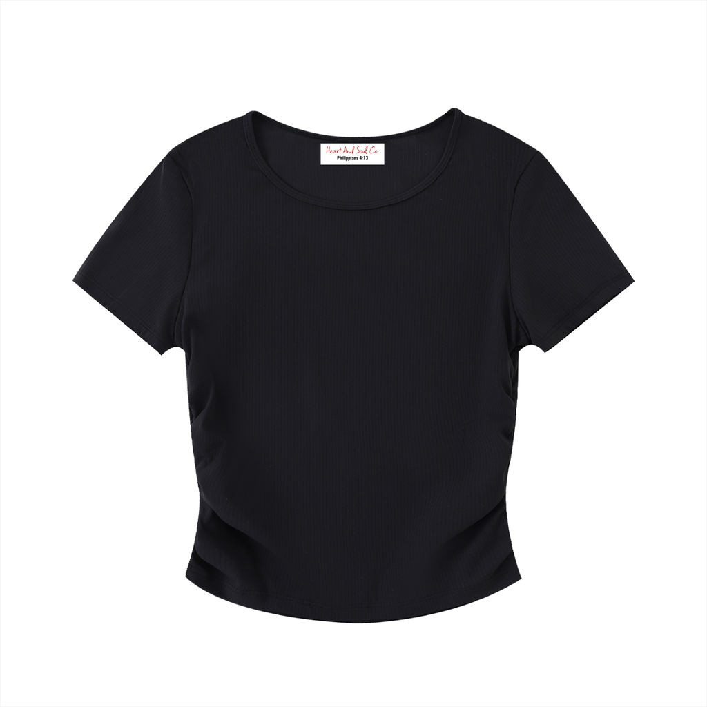 Womens Compression Crop Top