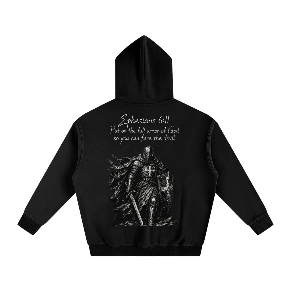 Knight Oversized Fleeced Hoodie