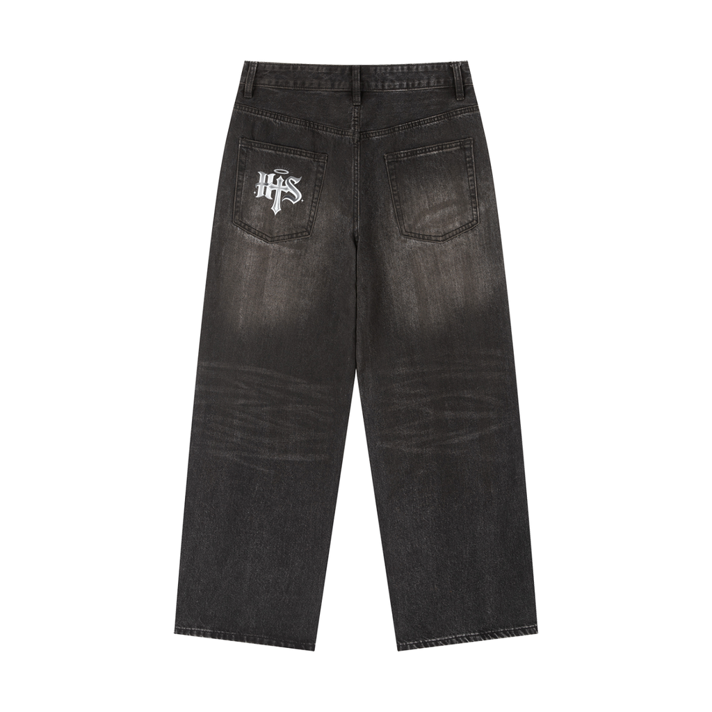 H&S Vintage Wash Heavyweight Denim Jeans
