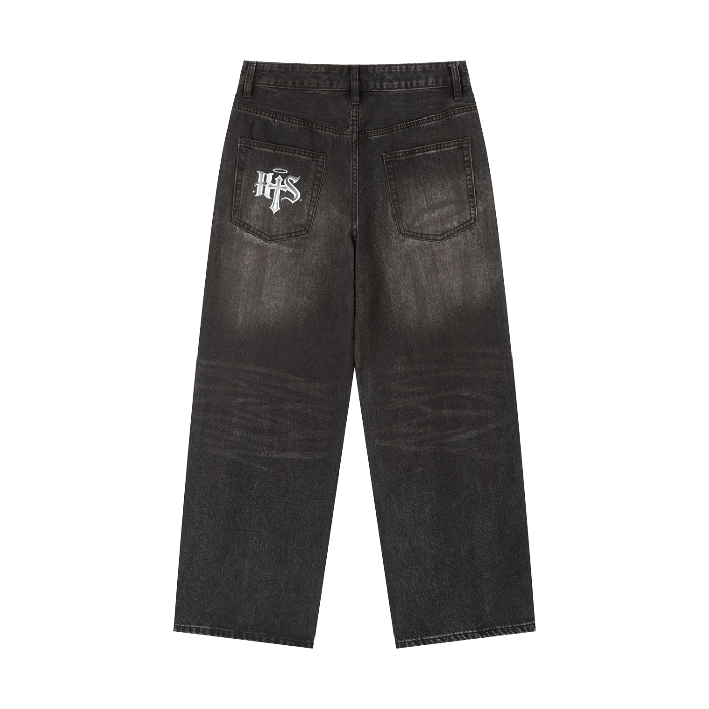 H&S Vintage Wash Heavyweight Denim Jeans