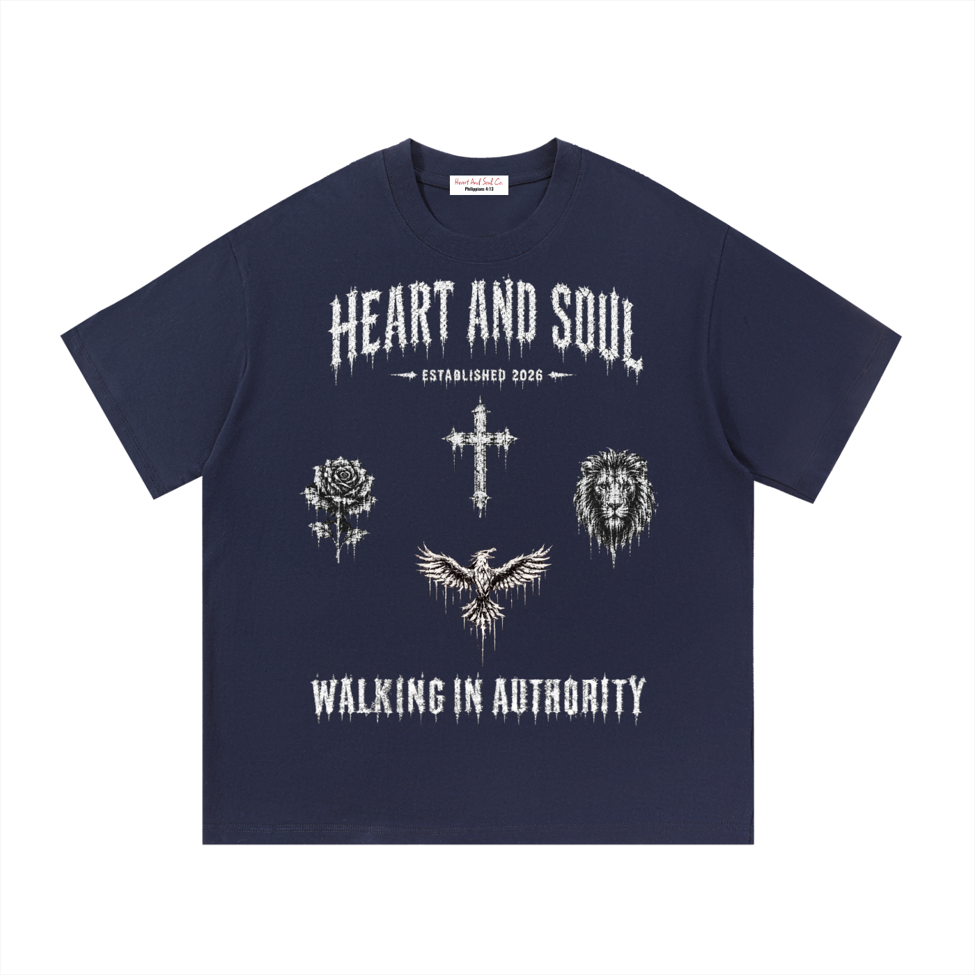 Walking In Authority Essential Cotton T-Shirt