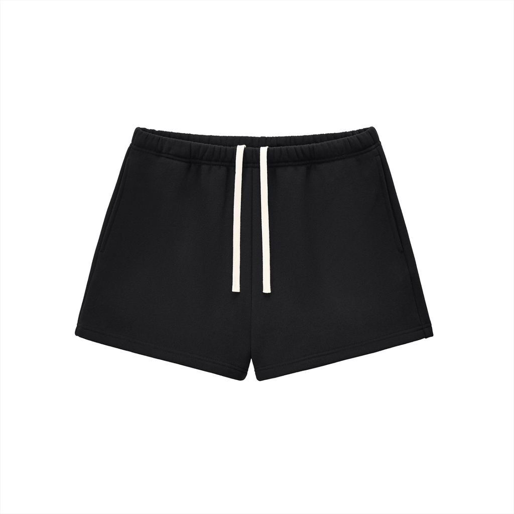 Womens Essential Fleece Drawstring Sweatshorts
