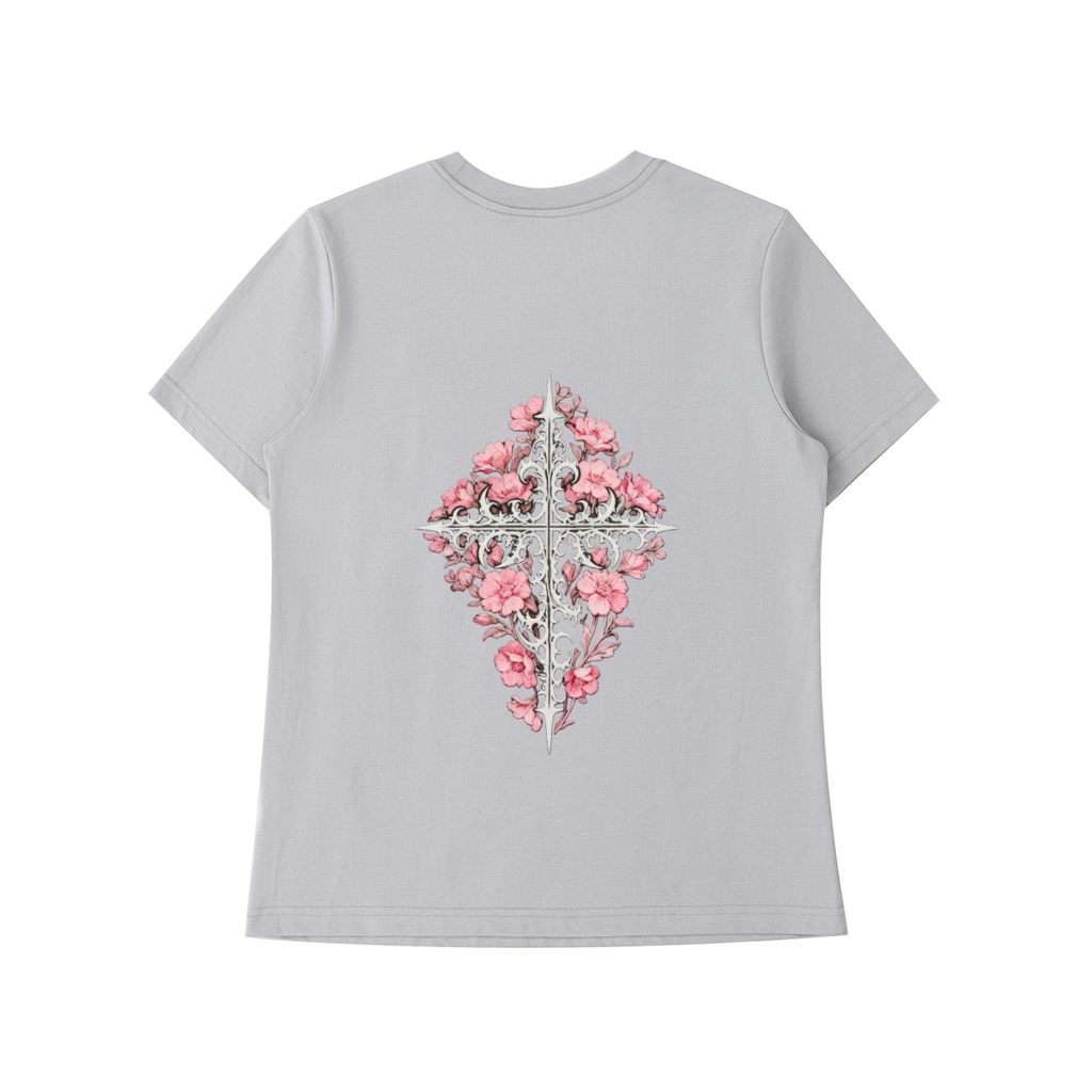 Womens Essential Standard Shoulder T-Shirt