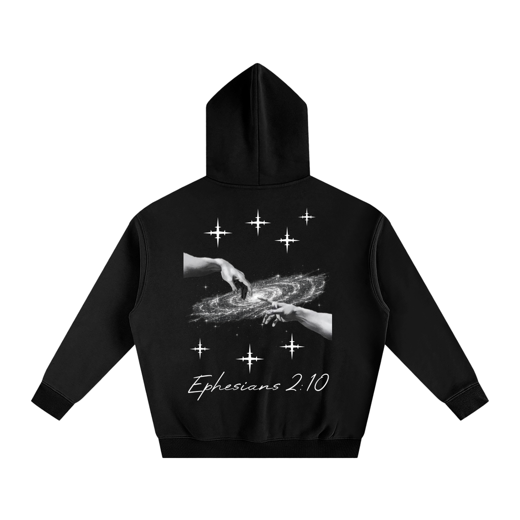 Galaxy Oversized Fleeced Hoodie