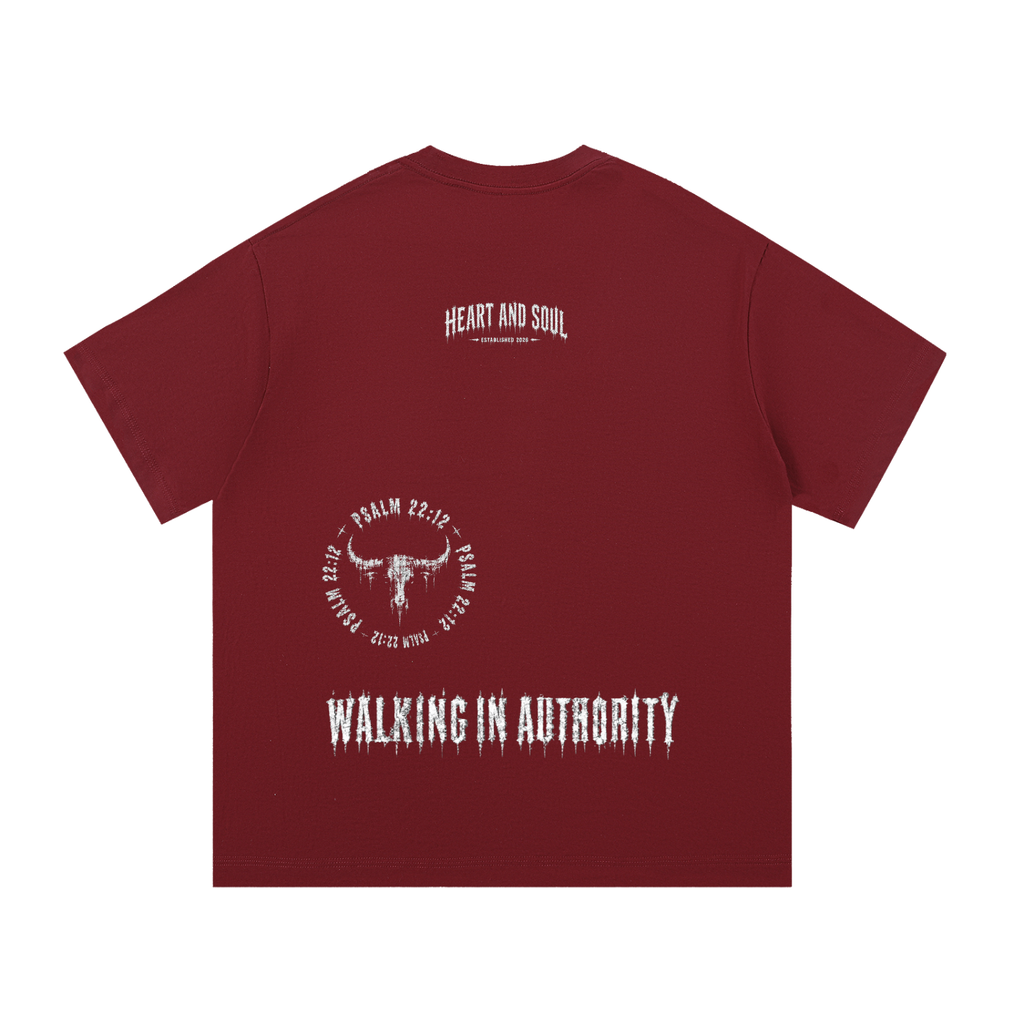 Walking In Authority Essential Cotton T-Shirt