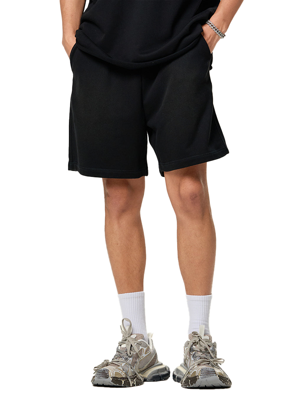 H&S Faded Cotton Shorts