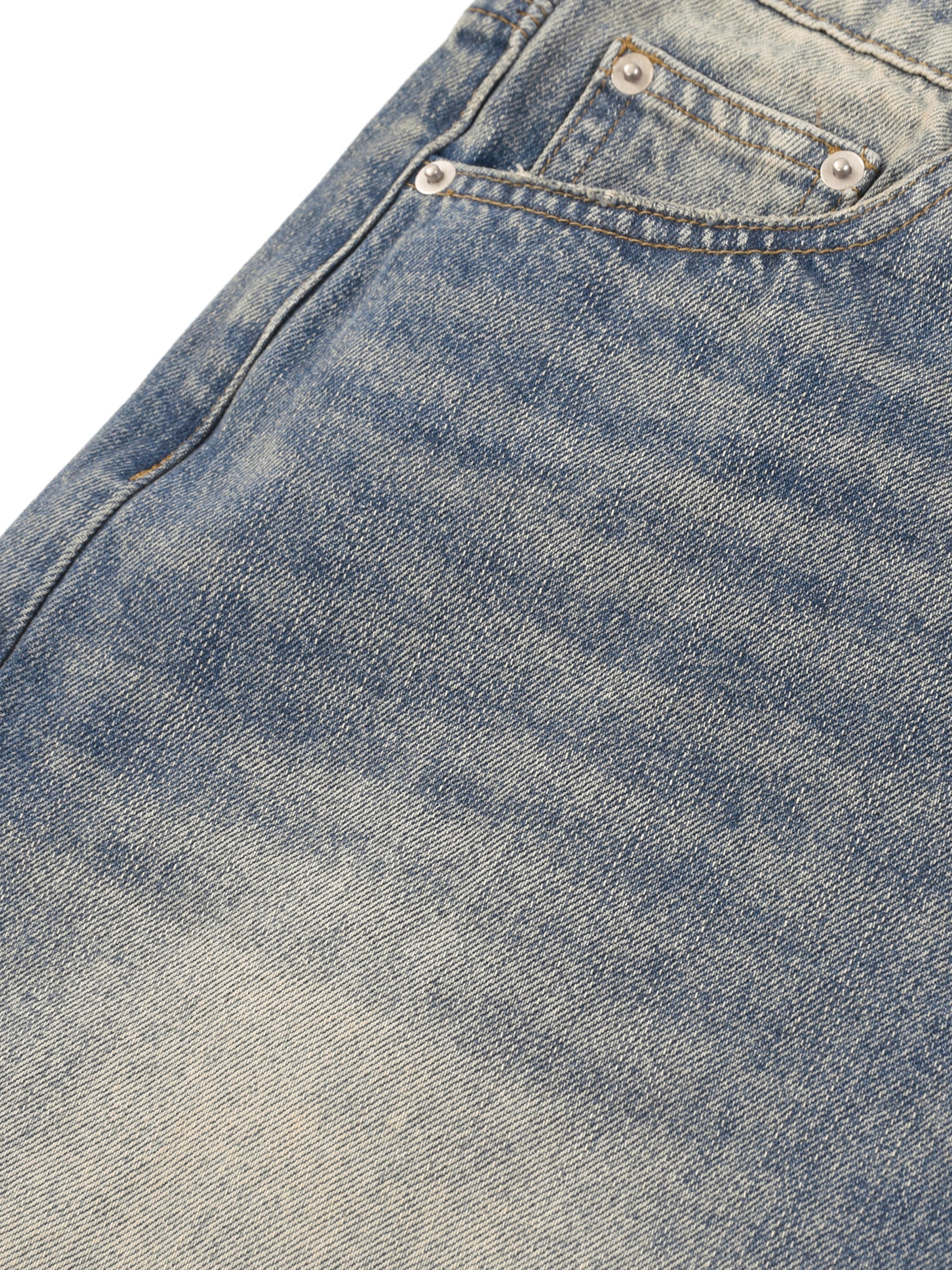 H&S Faded Distressed Baggy Denim Shorts